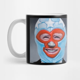 Joe: Wrestling Mask Portrait Mug